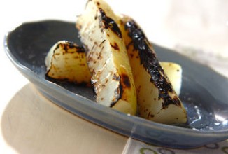 Дайкон на гриле