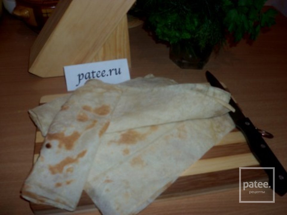 Конвертики с начинкой - Шаг 1