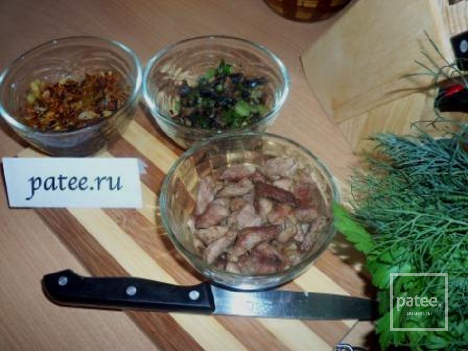 Конвертики с начинкой - Шаг 4