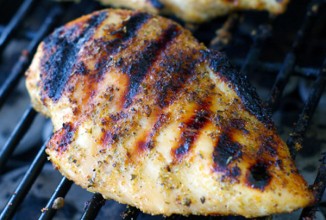 Курица на гриле