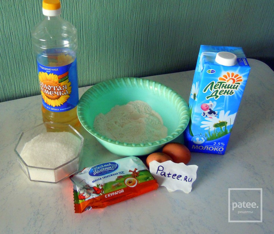 Блинчики с творогом - Шаг 1
