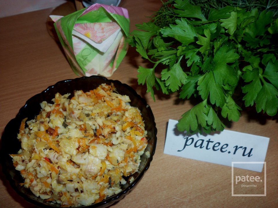 Пирожки рыбки в слоеном тесте - Шаг 5