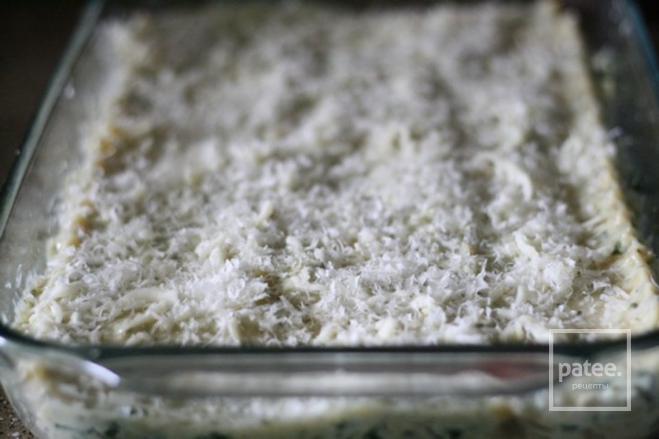 Лазанья со шпинатом и артишоками - Шаг 4