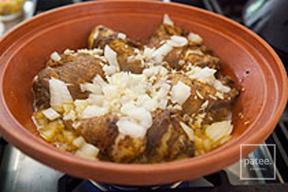 Марокканская курица с лимоном и оливками - Шаг 3