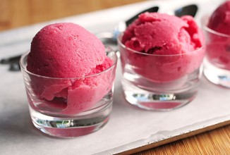 Клубничный щербет