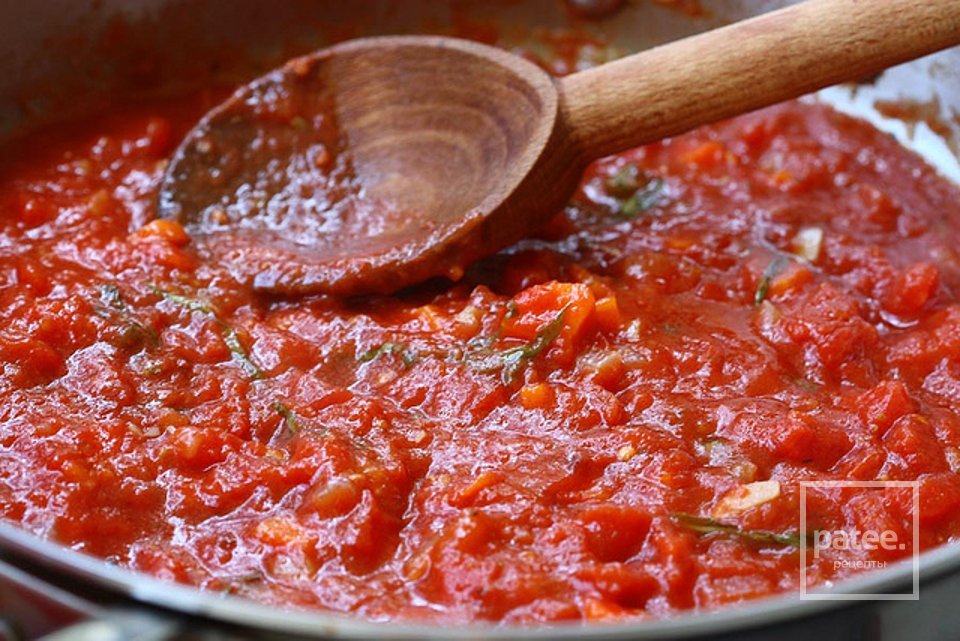 Яйца, запеченные в остром томатном соусе - Шаг 6