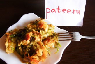 Картошка с чесноком