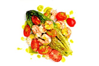 Креветки на гриле