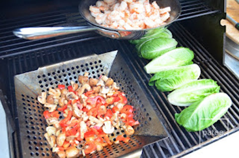 Креветки на гриле - Шаг 4