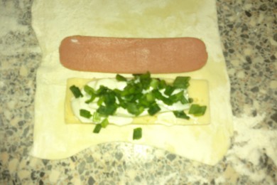 Сосиска в тесте - приготовление