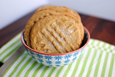 Рецепт Домашнее печенье с арахисовым маслом