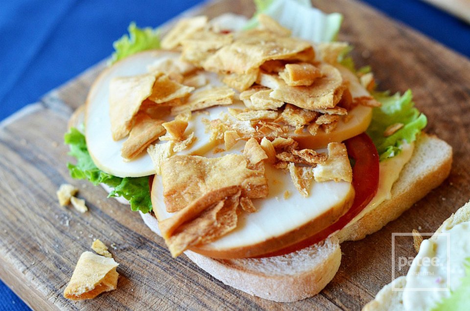 Вегетарианские сандвичи - Шаг 8