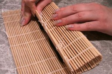 Суши и грибы по-японски - приготовление