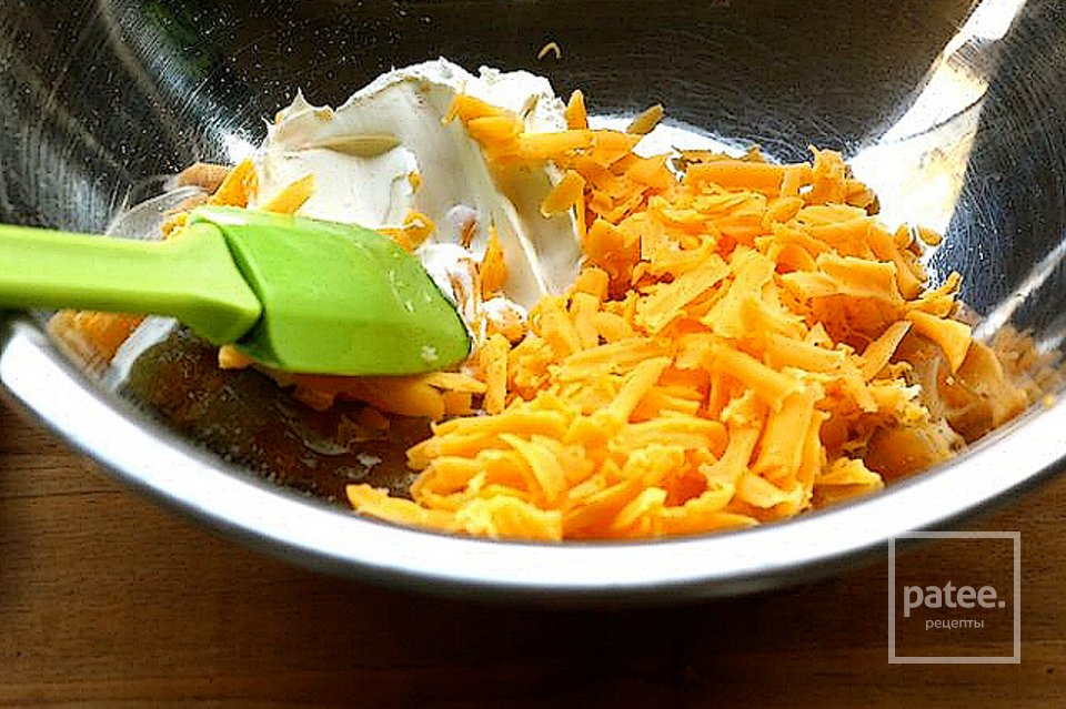 Грибы, фаршированные перцем халапеньо и беконом - Шаг 6