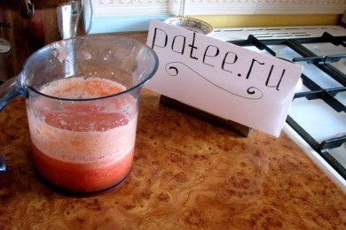 Томатный суп с индейкой - приготовление