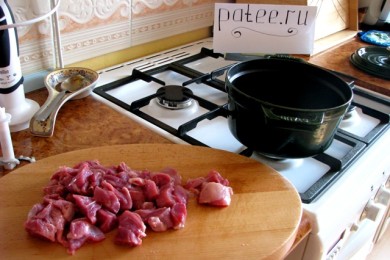 Томатный суп с индейкой - приготовление