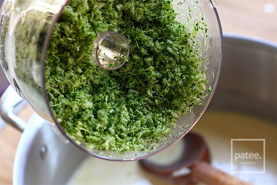 Суп из брокколи с сыром чеддер - Шаг 6