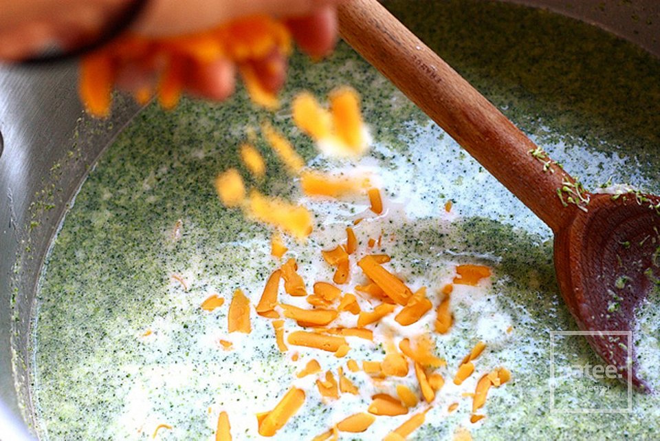 Суп из брокколи с сыром чеддер - Шаг 7