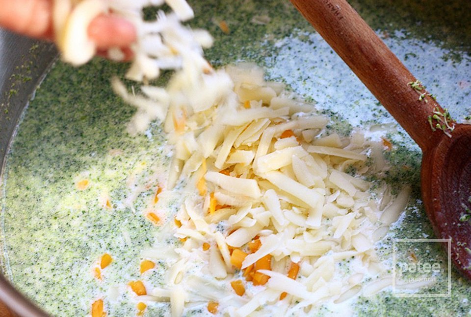 Суп из брокколи с сыром чеддер - Шаг 8