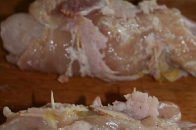 Хрустящие куриные рулеты - приготовление