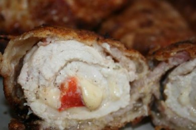 Хрустящие куриные рулеты - приготовление