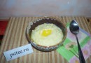 Пшенная каша на молоке