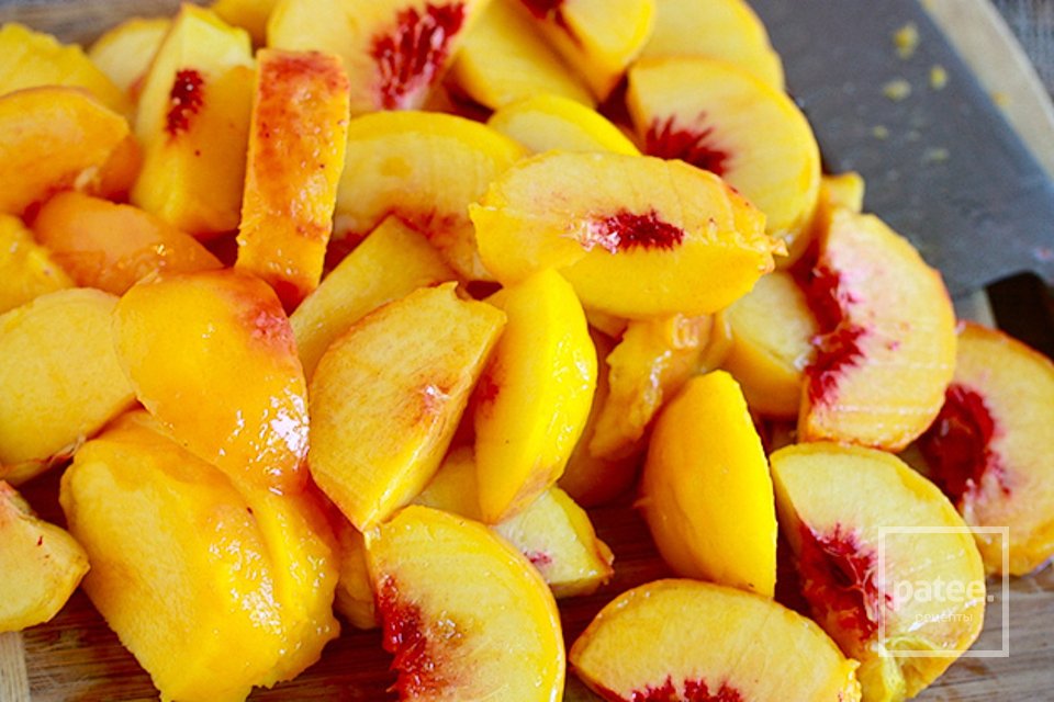 Персиковый коблер - Шаг 1