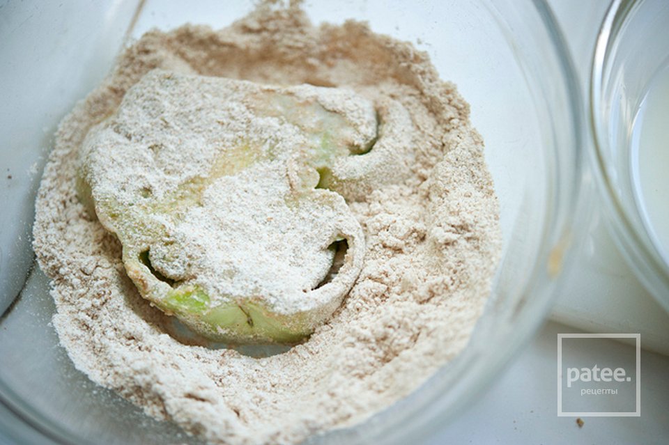 Зеленые жареные помидоры - Шаг 5