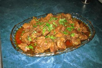 Утка по-домашнему с карри