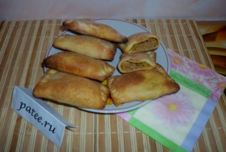 Слойки с мясом