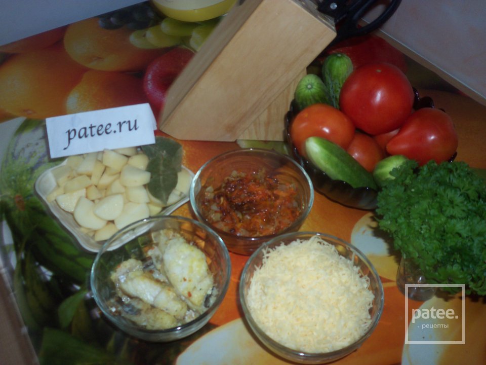 Горшочки с рыбой и картофелем - Шаг 3