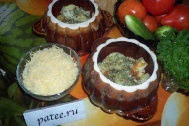 Горшочки с рыбой и картофелем - приготовление