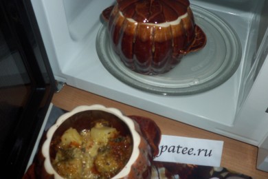 Горшочки с рыбой и картофелем - приготовление