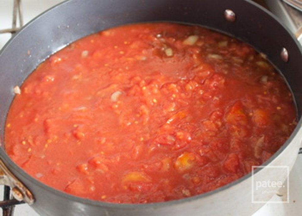 Треска в томатном соусе с черносливом - Шаг 2