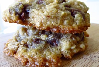 Овсяное печенье с шоколадной стружкой