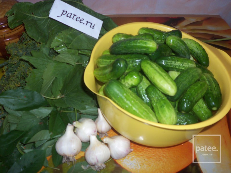Маринованные огурцы - Шаг 1