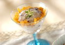 Парфе из черники с йогуртом