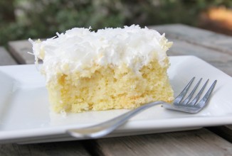 Сливочно-кокосовый пирог