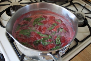 Домашний клубничный лимонад - приготовление