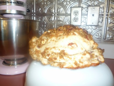 Рецепт Клубнично-яблочный мини-пирог с хрустящей корочкой