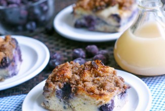 Французские черничные  бисквиты