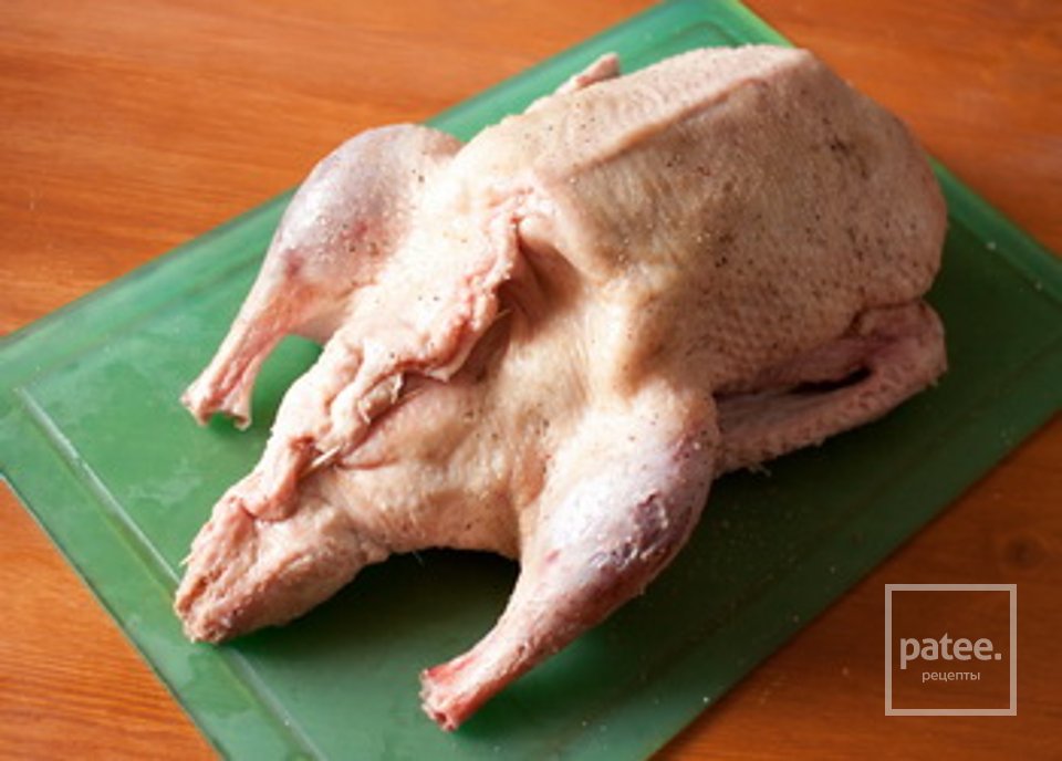 Утка с яблоками - Шаг 3