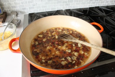 Спагетти а-ля карбонара - приготовление