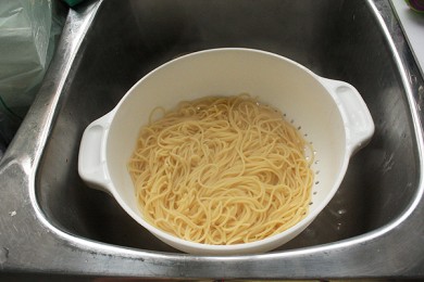 Спагетти а-ля карбонара - приготовление