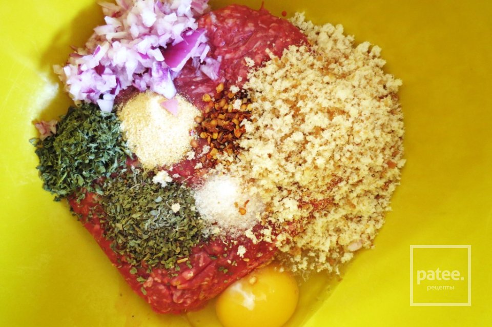 Итальянские мясные шарики - Шаг 2