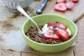 Шоколадно-солодовая гранола