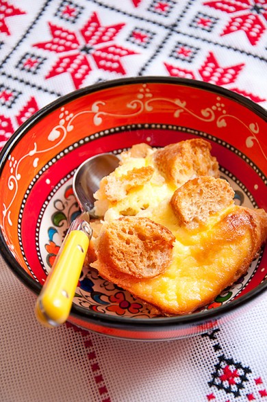 Карамельный хлебный пудинг - Шаг 5