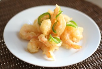 Креветки с медовым соусом