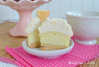 Ванильные кексы с бисквитами