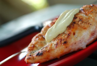 Жареная курица с соусом карри